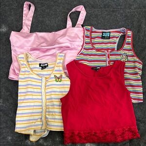 Vibrant Women’s Shirt Collection (4 Items)
